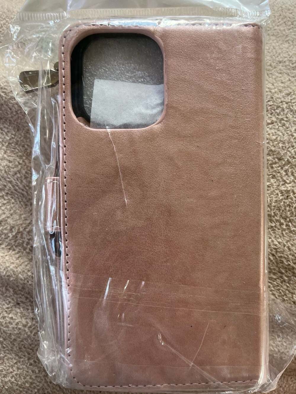 Wallet Case for iPhone 13 Pro in Rose Gold